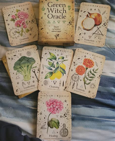 Green Witch Oracle Cards: A Path to Healing and Transformation